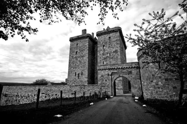 So haunted that a priest was called in to perform an exorcism: Borthwick Castle near Edinburgh (Photo: TSPL)