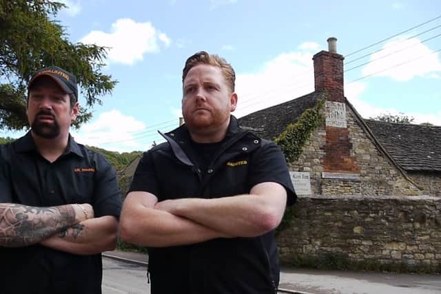 Alex Duggan and Michael York, otherwise known as UK Haunted, are set to make their TV debut next week.