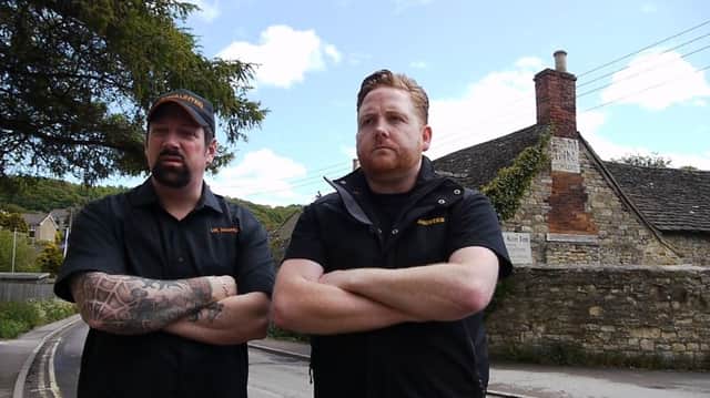 Alex Duggan and Michael York, otherwise known as UK Haunted, are set to make their TV debut next week.