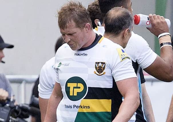Dylan Hartley hasn't played for Saints since the win at Bristol on September 11