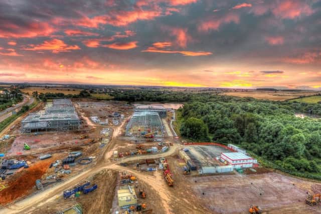 An aerial shot of the Rushden Lakes development, taken in July this year. Now the developers want to expand the scheme.