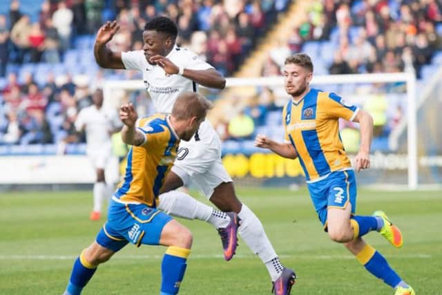 JJ Hooper on the ball