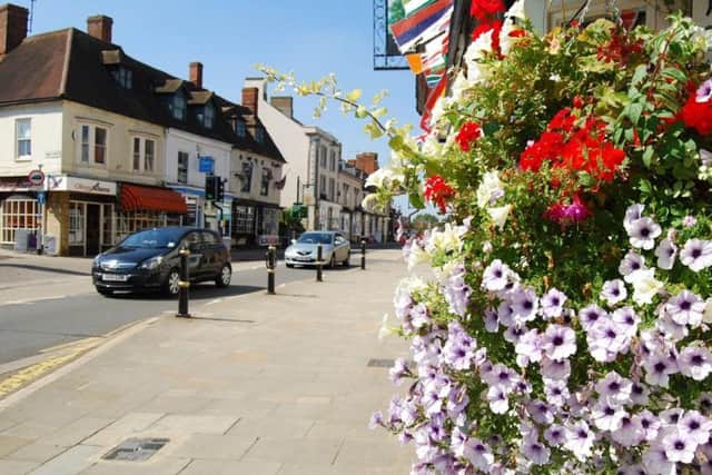 Towcester town centre