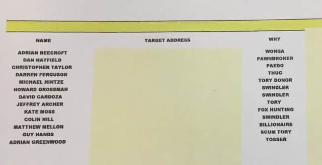 Howard Grossman and David Cardoza's name appeared on list of 'targets' identified by murderer Michael Danaher