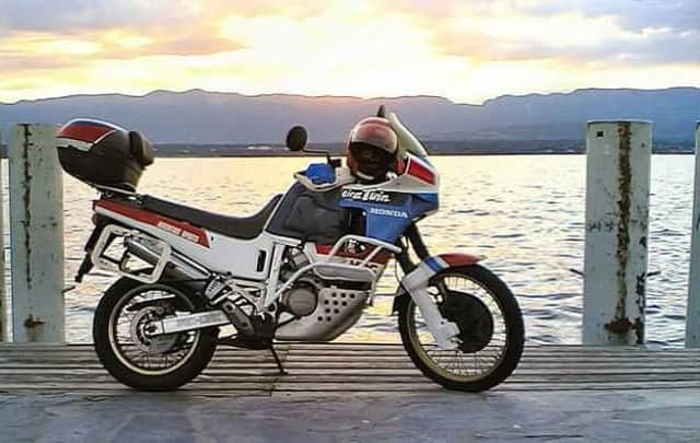 Andrew Williams' beloved motorbike