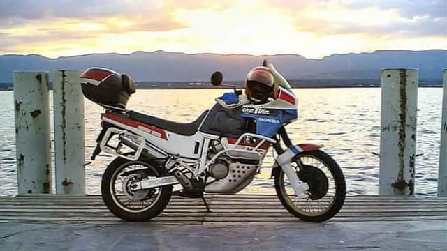 Andrew Williams' beloved motorbike