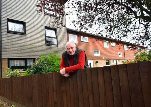 Colin Gordon, 79, of Southfields, says he has had enough of the poor maintenance of his estate.