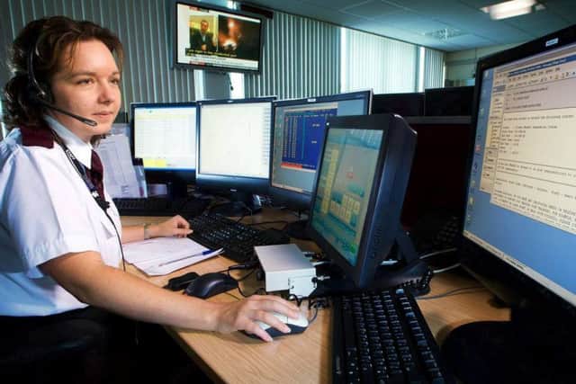 Police control room