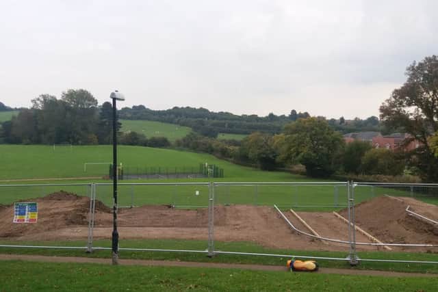 Work has already started on the new skatepark