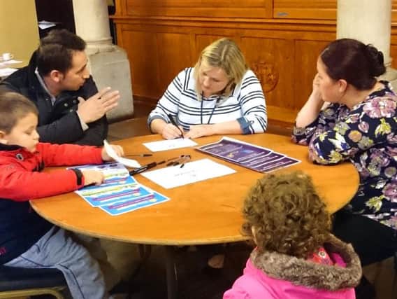 Potential home-swappers met at a "speed dating" night for council house mutual exchanges on Thursday night.