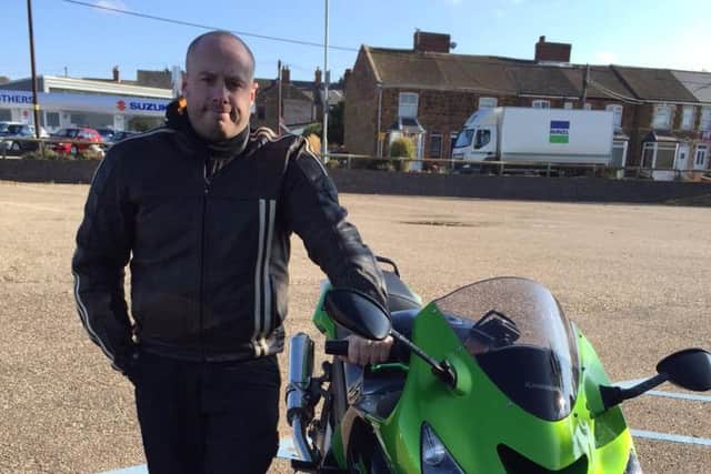 Adam Bracewell of the End Motorcycle Theft group is one of around 30 bikers set to protest at County Hall on December 2. The group thinks police need to do more to tackle the thefts.