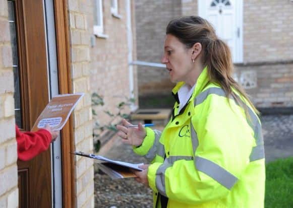 Take Action weeks were held as part of the operation to tackle arson in the area