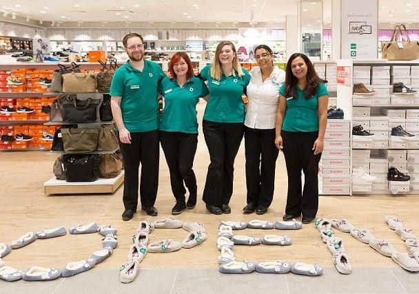 Opening day at Deichmann