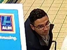 A CCTV image released by police