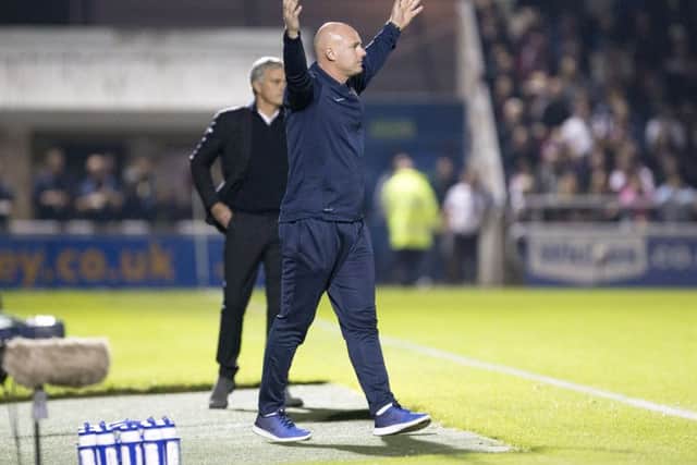 Rob Page got the chance to pit his wits against Manchester United's Jose Mourinho in the EFL Cup earlier this season, and he wants his team to set up another crack at Premier League opposition in the FA Cup