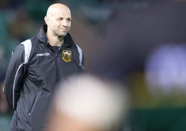 Jim Mallinder is looking forward to the return of the Anglo-Welsh Cup (picture: Kirsty Edmonds)