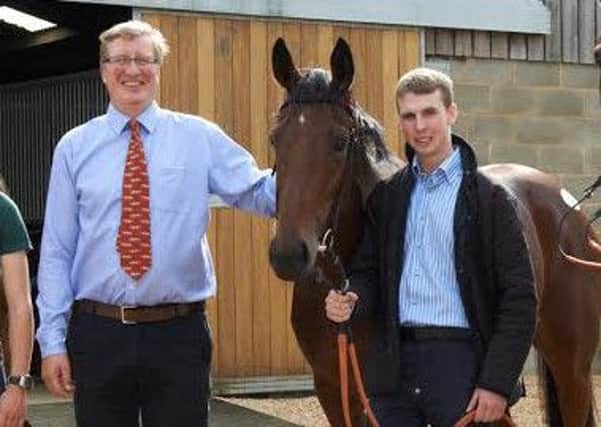 Midnight Jazz could be given a Cheltenham Festival target by Edgcote trainer Ben Case (left)
