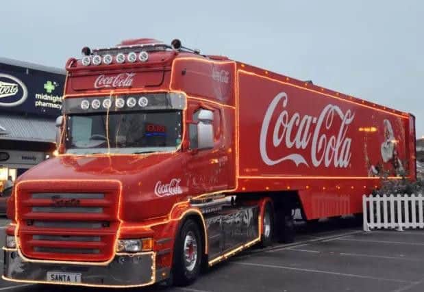 The Coca-Cola Christmas Truck is returning to Northampton