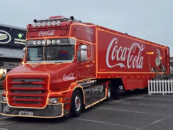 The Coca-Cola Christmas Truck is returning to Northampton
