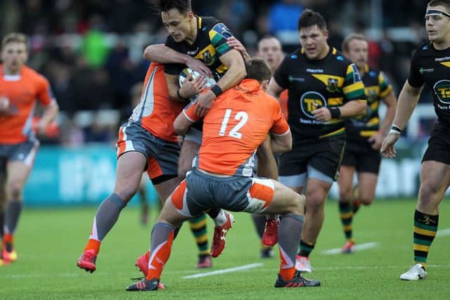 Tom Collins scored the first try