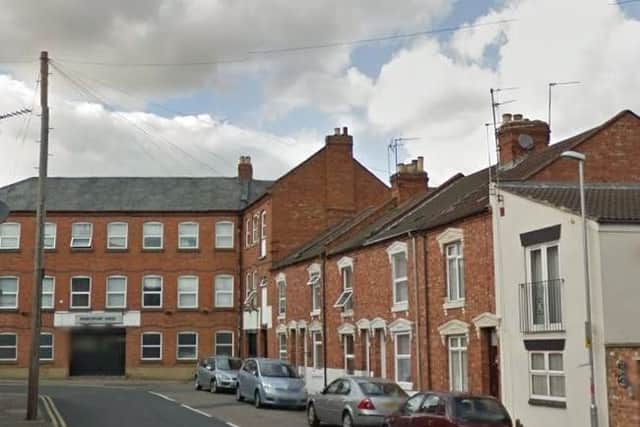 A man was left with facial injuries after being assaulted in Carey Street.