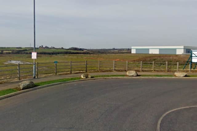 The site on Hipwell Road.