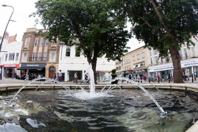 Northampton's Market Square could be subject to a Public Space Protection Order prohibiting street drinking.