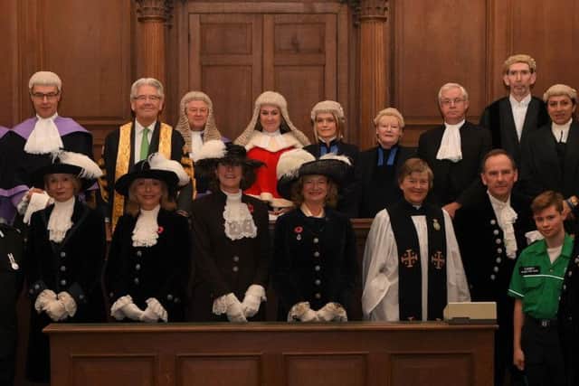 Some of those attending the Courts Service