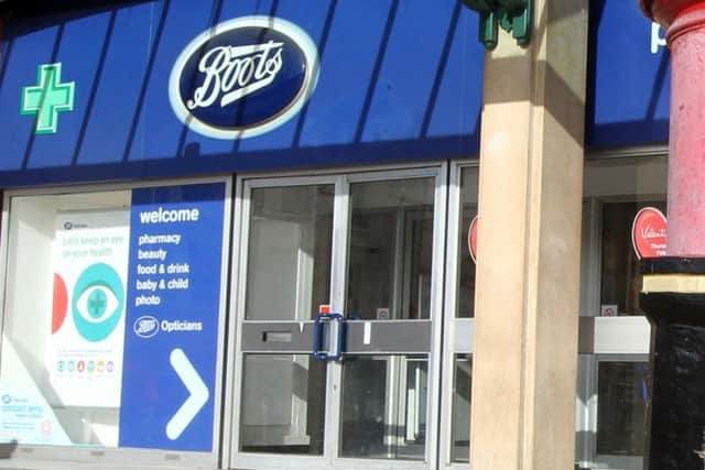 Boots in Market Square, Northampton