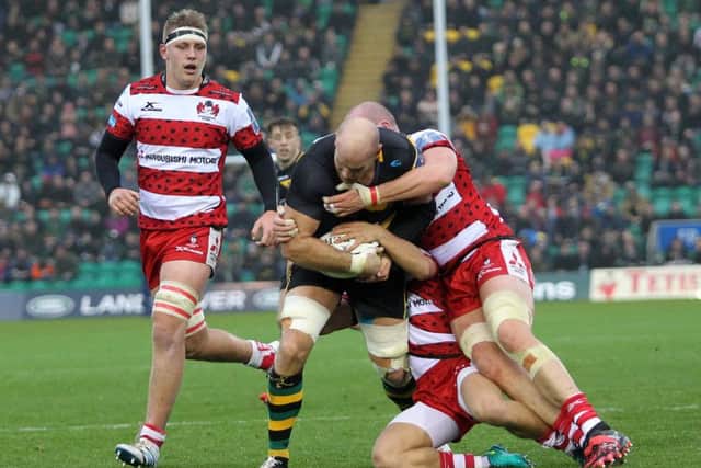 Skipper Sam Dickinson led from the front