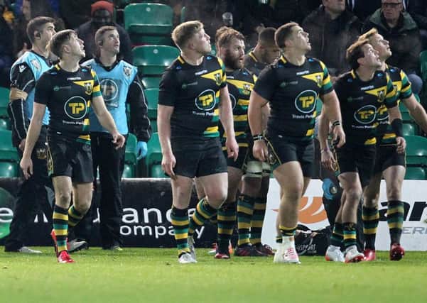 Saints saw off Gloucester at Franklin's Gardens on Saturday (picture: Sharon Lucey)