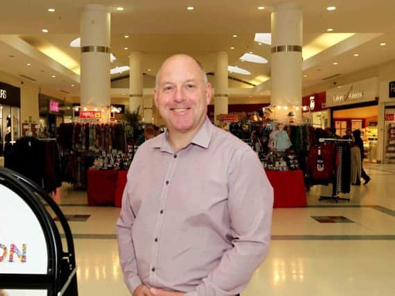Manager of Weston Favell Shopping Centre, Kevin Legg