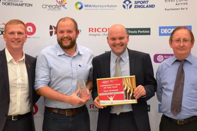 THE EXPRESS bowls team were winners at the Northamptonshire Sports Awards