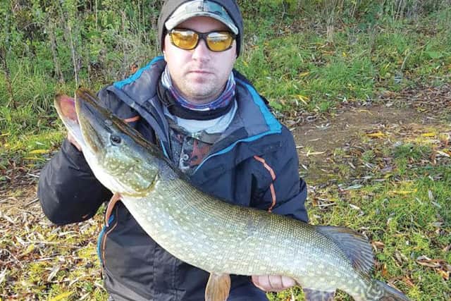 MIKE Rylark with his nice Ringstead pike