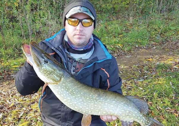 MIKE Rylark with his nice Ringstead pike