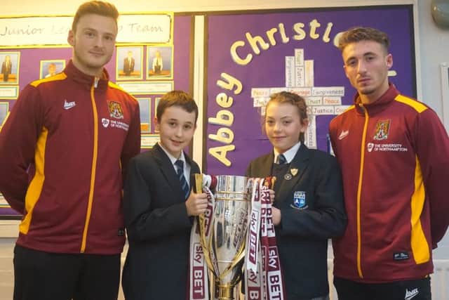 From left, James Hammond, Harry Chittenden, Gem-Rosie Bakewell, and Joe Iaciofano.
