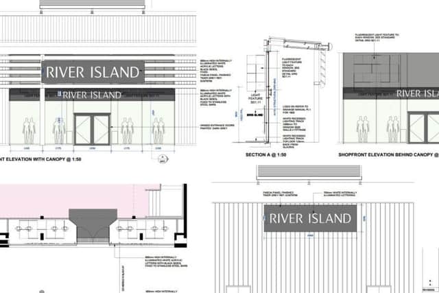 The plans for how River Island will look
