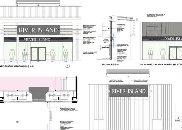 The plans for how River Island will look
