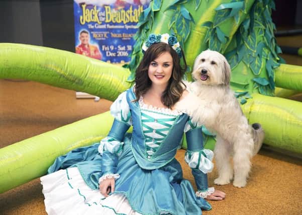 Ashleigh Butler and Pudsey at Northampton's Royal & Derngate