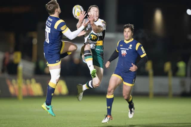 Jamie Elliott was in action