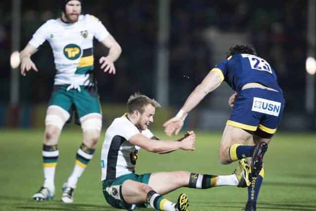 Tom Kessell made a big impact for Saints at Worcester