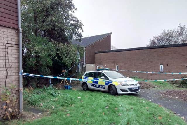 The cordon this morning