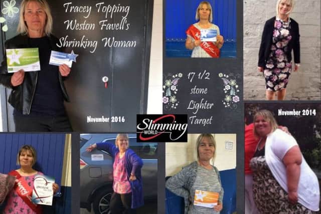 Tracey Topping's two year weight loss journey