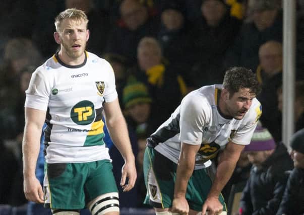 Ben Nutley looks set to start for Saints against Newcastle but Calum Clark could be banned (picture: Kirsty Edmonds)