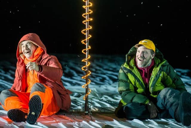 Mark Rylance and Jim Lichtscheidl as Ron and Erik