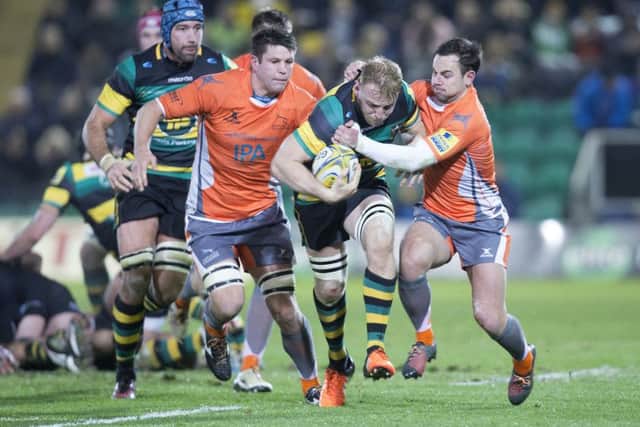 Ben Nutley was in action for Saints