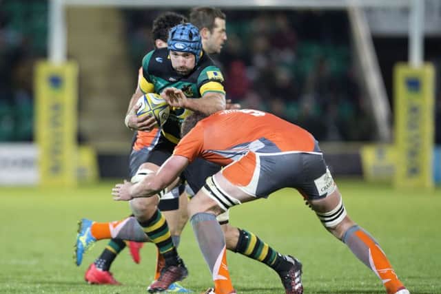 Michael Paterson moved into the back row