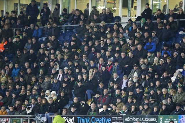 The Franklin's Gardens faithful haven't had much to shout about this season