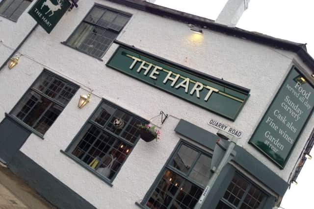 A disabled man was assaulted outside a Northampton pub on Saturday. Police are appealing for witnesses.