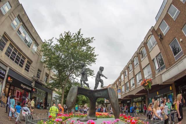 Library picture of Northampton town centre